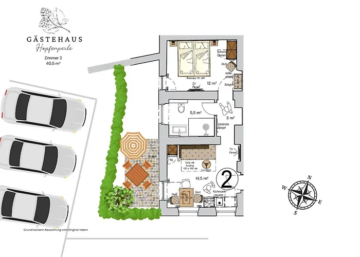 Apartament Mit Terrasse 